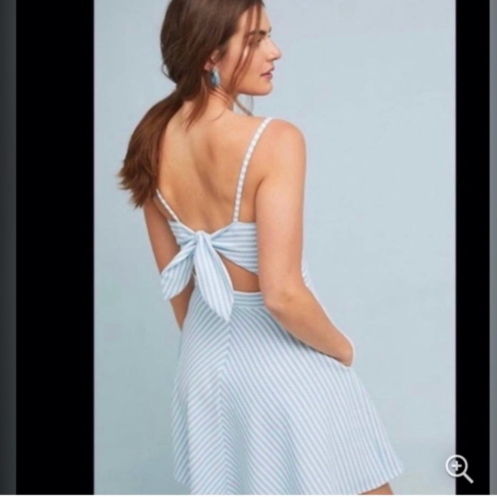 Anthropologie Hutch Tie Back Sundress